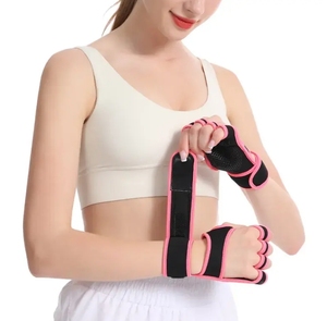 जिम भारोत्तोलन प्रतियोगिता पुरुषों के लिए फिटनेस स्पोर्ट्स दस्ताने - Product Image 1