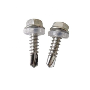 สกรูสแตนเลสแบบเจาะและเกลียวในตัว / สกรูยึดแผ่นยิปซัม SDS - Product Image 1