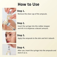 Ampoule de Collagène Soie d'Or Premium - Sérum en Tube Anti-Rides Raffermissant Hydratant pour Tous Types de Peau