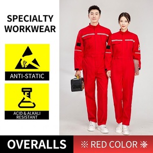 Combinaisons de <span class=keywords><strong>travail</strong></span> personnalisables avec logo, résistantes aux flammes, antistatiques, haute visibilité, respirantes, imperméables - Product Image 5