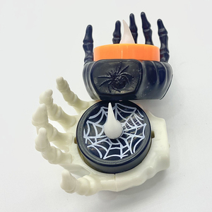 Yun Halloween Atmosphere Electronic Candle <strong>Lamp</strong> Decoration Pumpkin Candlestick <strong>Lamp</strong> Ghost Festival Horror Prop <strong>Skeleton</strong> <strong>Lamp</strong> - Product Image 4