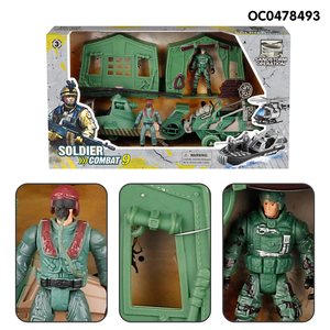 Jouets militaires des forces spéciales, ensembles d'accessoires pour soldats, enfants avec accessoires - Product Image 2