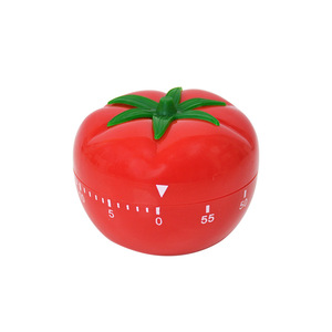 Tomato Kitchen <b>Timer</b> 60 Min Countdown Plastic Fruit Shape Easy Operation <b>Timer</b> For <b>Cooking</b> - Product Image 1