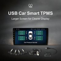 Système de surveillance de la pression des pneus (TPMS) Android pour autoradio, lecteur DVD, capteur externe de pneu de secours, USB TMPS