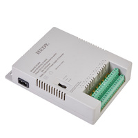 Fuente de Alimentación Conmutada Ajustable de 16 Canales y 96W con Protección Contra Cortocircuitos para Cámaras de CCTV y Monitoreo de Seguridad
