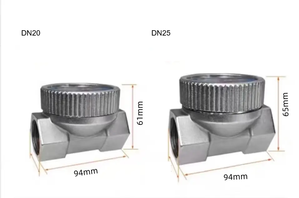 مقياس تدفق شاشة عرض Lcd احترافية مقاومة للماء من الفولاذ المقاوم للصدأ highj12