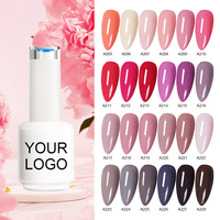 Ensemble de vernis à ongles en Gel Uv de marque privée, 3000 couleurs, bouteilles de produits pour ongles, cosmétiques de Salon, vernis à ongles en Gel Uv