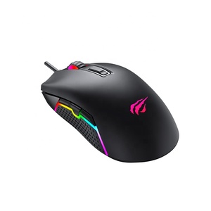 Havit MS1010 <span class=keywords><strong>Gamer</strong></span> Raton De Juego <span class=keywords><strong>Souris</strong></span> de jeu <span class=keywords><strong>filaire</strong></span> RVB rétroéclairée pour ordinateur portable - Product Image 1