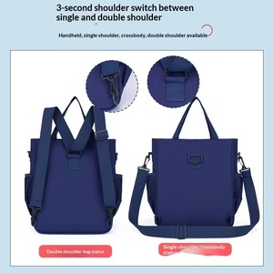 Customized Printed Logo Oxford Tutoring Schoolbag for Primary Students Breathable Waterproof Lightweight Crossbody Hand-carrying - Product Image 5