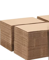 Boîtes en carton ondulé recyclables, carton brun café avec fermeture magnétique, emballage en vrac personnalisable