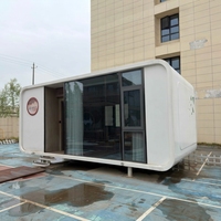 Cabine Modulaire Mobile Apple : Espace de Bureau Professionnel et Centre de Réunion, Maison Portable - Coût