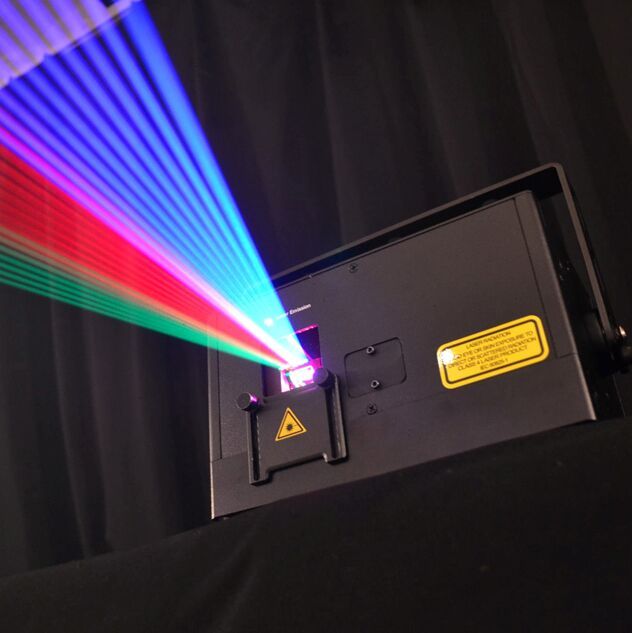 RGB Full Color 5W Laser Projector Christmas Bar Stage DJ Disco Light