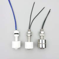 L45 * M10 ventas directas de fábrica 2 cables Mini interruptor de flotador de plástico/Sensor de nivel de agua de acero inoxidable como producto de protección