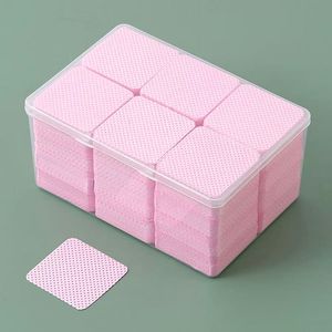 Logo privé gratuit 1080 pièces/boîte dissolvant de vernis en <span class=keywords><strong>gel</strong></span> non pelucheux tampons de coton de nettoyage lingettes pour ongles non pelucheuses - Product Image 5