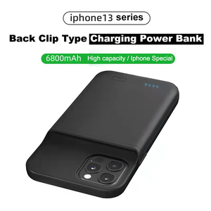 Power Bank Portatile Ultra Sottile da 6800mAh <span class=keywords><strong>con</strong></span> <span class=keywords><strong>Batteria</strong></span> Li-Polymer, Display LED e Ricarica Wireless per <span class=keywords><strong>iPhone</strong></span> - Product Image 4