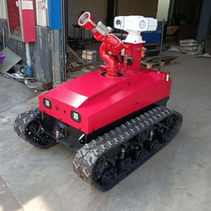 Firefighting Robot With Remote Control And Smoke Extraction For Class A And B <b>Fires</b> - Product Image 2