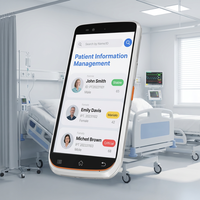 Terminal mobile médical hospitalier 6 pouces, NFC, enregistrement des informations, exécution des ordres du médecin, distribution de médicaments, PDA portable Android