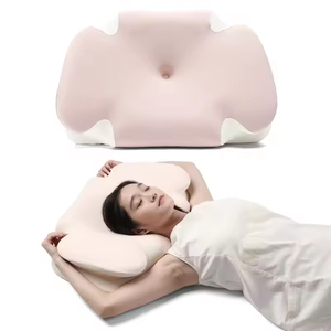 Almohada de Espuma Viscoelástica Butterfly para el Dolor de Cuello, Contorno Ergonómico de Rebote Lento con Recorte para el Brazo, para Dormir de Lado, Boca Arriba o Boca Abajo - Product Image 2