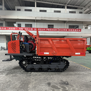 Minidumper Hidráulico Chino de 1.5 Toneladas con Orugas para Carga - Product Image 6