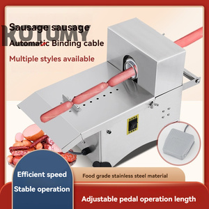Máquina Eléctrica Manual para Atar <span class=keywords><strong>Salchichas</strong></span> 220V, Atadora Comercial y Doméstica, Herramienta para Hacer Salami y Embutidos Artesanales - Product Image 2