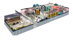 Nhà máy mới EPE trẻ em trong nhà sân chơi với nghịch ngợm lâu đài đường phố Thương mại Cộng Đồng trượt Đồ chơi tính năng an toàn - Product Image 6