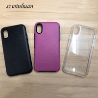 Coque de téléphone Symmetry 2023 transparente antichoc pour iPhone pour Samsung avec boîte de vente au détail