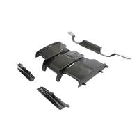 Diffuseur arrière en fibre de carbone véritable pour BMW F82 M4 F80 M3 2014-2019