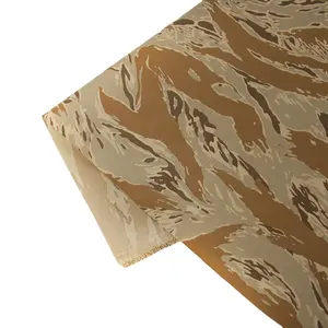 500D nylon Tiger stripe desert camouflage cordura tactical desert nylon 500d cordura fabric