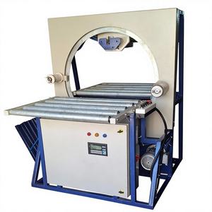 Machine d'emballage orbitale automatique pneumatique contrôlée par PLC LEW avec fonctions d'économie d'énergie 220V - Product Image 1