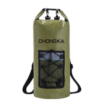 Personalizar al aire libre impermeable PVC Ocean Pack impermeable bolsas secas 20L