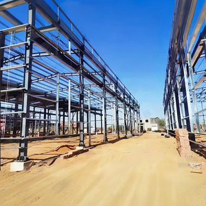 Nhà xưởng khung thép Q235/q345 bền cho các khu vực động đất và kho thép tùy chỉnh kích thước - Product Image 2