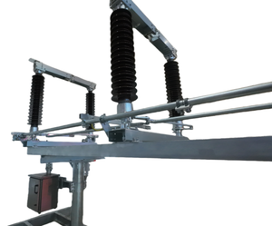Interrupteur d'isolement en acier tripolaire TAIKAI GW4-126-<span class=keywords><strong>2000</strong></span> avec dispositif de verrouillage pour mise à la terre/isolement, usage industriel 50Hz - Product Image 2