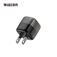 Chargeur Mini USB-C PD 20W WISESIR GaN avec Protection Contre les Surcharges, Charge Rapide Type C 3.0, Appareils de Charge Rapide pour Voyage