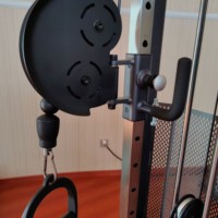 Equipo de Fitness, Máquina de Ejercicios con Cables Ajustables, Entrenamiento de Fuerza para Gimnasio