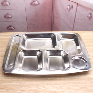 Bộ Đồ Ăn Bộ Khay Ăn Trưa Trường Học Với Ngăn Cho Căng Tin Món Ăn & Đĩa - Product Image 2