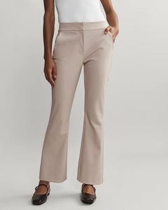 Pantalones de Oficina para Mujer, Cintura Elástica Doble, Antiarrugas, Antiestáticos, Estampado Digital, para Verano - Product Image 1