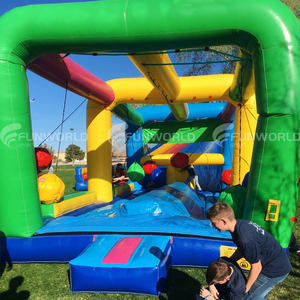 Wipeoutボールゲームテンプルランガントレットインフレータブルインタラクティブゲームメーカー提供完璧なインタラクティブチャレンジ - Product Image 6