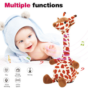OEM canto baile suave juguetes de peluche de grabación electrónica juguete eléctrico suave baile cactus Peluche de juguete para niños - Product Image 2