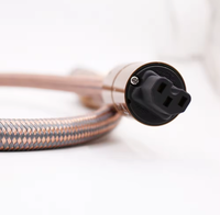 Câble d'alimentation haut de gamme pour amplificateur CD, prise EU, câble HIFI AC, câble d'alimentation EU Schuko