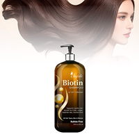 Shampooing Biotine en Gros Marque Blanche Bloqueur de DHT-3 Nettoyage Doux Anti-Chute Nourrissant pour le Cuir Chevelu