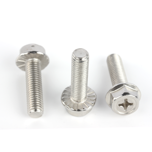 <span class=keywords><strong>ASME</strong></span> B <span class=keywords><strong>18.6.3</strong></span> thép không gỉ chéo lõm lõm đầu Vít Hex với mặt bích - Product Image 4