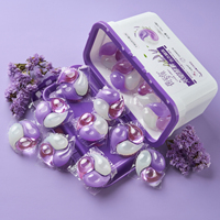 Fabricant de Capsules de Lessive en Perles de Savon de Marque Privée, HE 3 en 1 Boules de Gel Nettoyantes Efficaces Contre les Taches