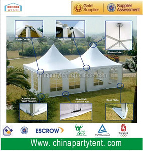 Tente Pagode 100 Places pour Mariage et Événements – Tente d'Exposition en Aluminium pour <span class=keywords><strong>Location</strong></span> Extérieure - Product Image 6