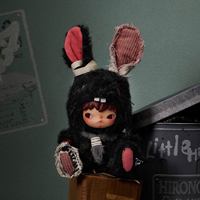 Authentique POP MART Hironoo Little Hare Peluche Pendentif Porte-clés Breloque de Sac Jouet Tendance Vente en Gros Lot en Gros
