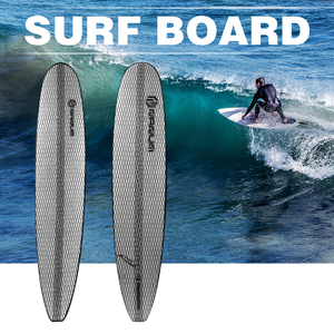 Tavola da <span class=keywords><strong>Surf</strong></span> in Resina Epossidica con Fibra di Vetro e Pinna, Longboard per Surfing - Product Image 2