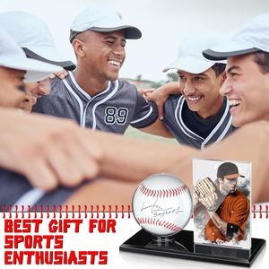 Kích thước chính thức Acrylic Bóng Chày hiển thị trường hợp rõ ràng cơ sở Bóng Chủ Vòng đứng thiết lập bảo vệ kỷ vật lưu trữ hộp Thùng - Product Image 6