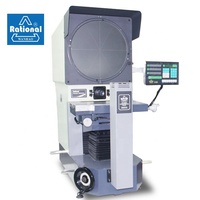 Projecteur de profil horizontal optique à image erecte de haute précision certifié CE par un fabricant rationnel, résolution 0,5 m, grossissement 10X-100X