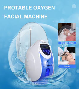 Visage de pulvérisation de machine faciale d'oxygène éclaircissant avec dispositif de beauté de boules d'oxygène d'activation pour l'amélioration de la peau - Product Image 6