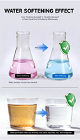 Système de Adoucissement d'Eau 1000 LPH avec Vase sous Pression, Filtre à Sable de Quartz, Charbon Actif, Résine, Boîte à Sel et Filtre de Précision pour Moteur