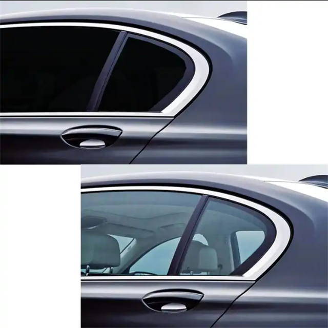 Smart tinting film for car windows, electronic tinting 12V windows